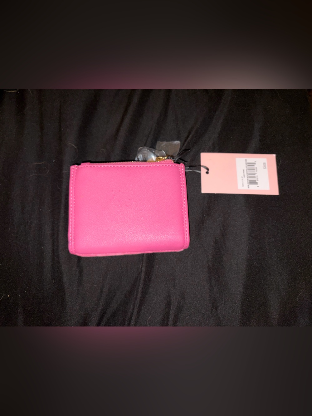 NWT Juicy Couture Quilted Pink Mini Wallet - Picture 2 of 5